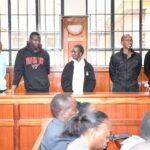 Police officers in court for allegedly helping 13 suspects PHOTO| Kenyans