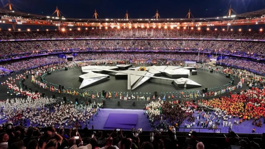 Stade de France Olympic closing ceremony