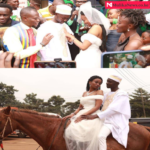 Tony Sherman and kendi Kay during their street wedding in Nairobi CBD