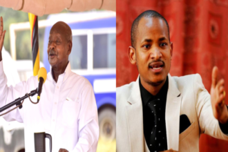 Uganda President, Yoweri Museveni and Kenyan Emabakasi east MP, Babu owino