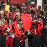 Kenyan athletic champions in Eldoret