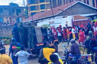 Chuka girls students leaving for their homes amid ongoing teachers strike PHOTO| X @C_NyaKundiH