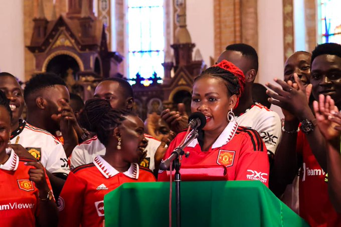 Ugandan Man u fans Hold prayer for upcoming season