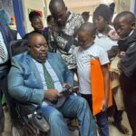 Nuru okanga being discharged from hospital