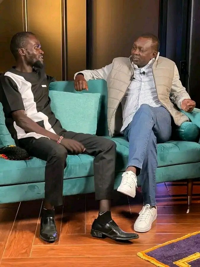 Oscar Sudi and Nuru Okanga