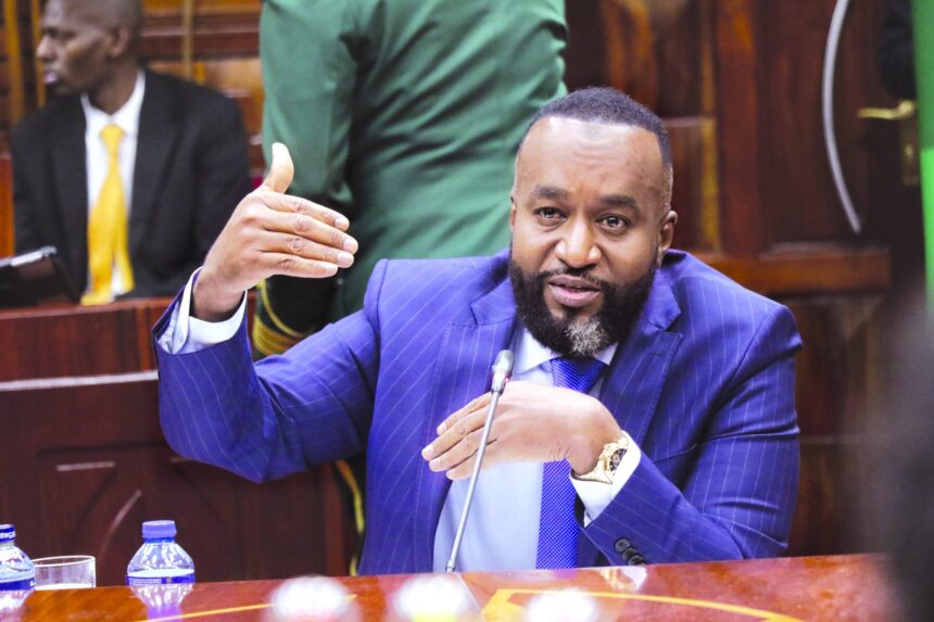 Hassan Joho in parliament