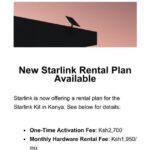 Starlink new rental model