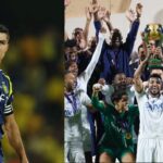 Christiano Ronaldo and Al-Hilal Celebrating their cup