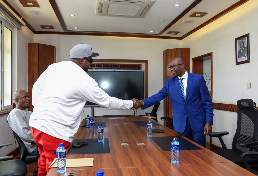 Khaligraph jones and Korir Sing'Oei PHOTOS | @SingoeiAKorir