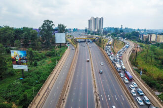 skyview of the Thika super highway