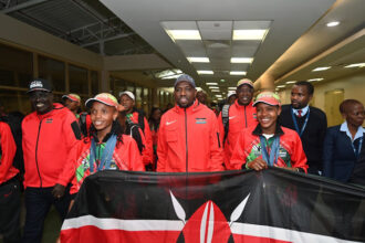 Olympics Champions at JKIA.