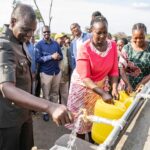 Ruto Launching Chemususu Last Mile Water Supply Project, Muserechi, Baringo County