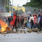 Protest on Nairobi CBD PHOTO| Aljazeera