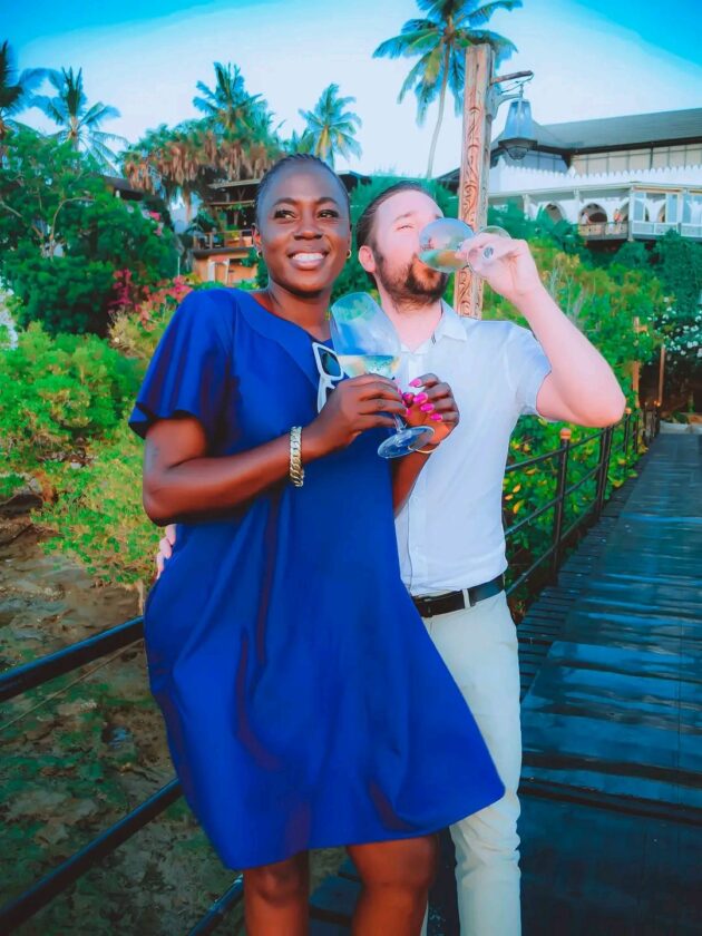 Akothee and her ex husband, Mr.Omosh schweizer PHOTO| Spm buzz