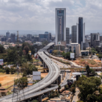 Sky view of The Nairobi Expressway PHOTO| ENOS TECHE