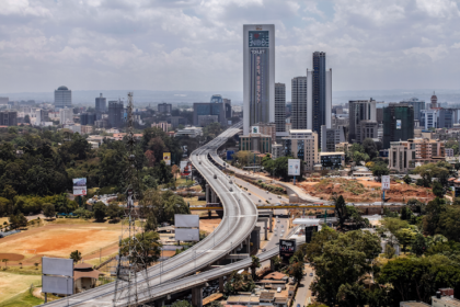 Sky view of The Nairobi Expressway PHOTO| ENOS TECHE