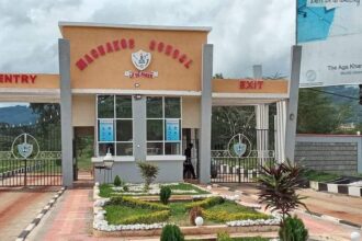 Machakos Boys High school entrance PHOTO| The Star