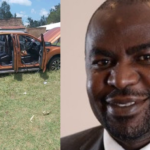 A collage of Kajiado Lawyer James Onchiri and his vehicle PHOTO| ODRi